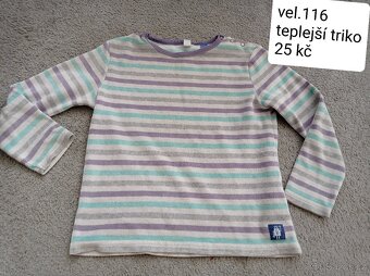 Trička vel.104/116 - 8