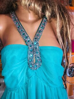 saty# spolecenske# hostnasvatbu# smaragdove#tehotenske#M/L - 8