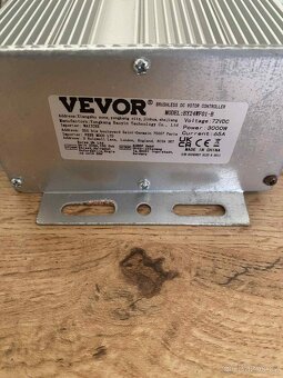 Sada elektromotoru 3000W/72V, řídící jednotka, plynová páčka - 8