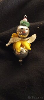 Mix starých vánočních ozdob. - 8