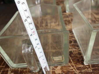 Skleněné kořenky, dozy, stejné, 6 kusů - 8