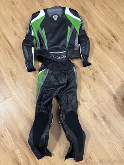 Kožená dvoudílná kombiníze IXS - 8