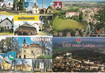 pohlednice, pohledy - znaky měst - 8