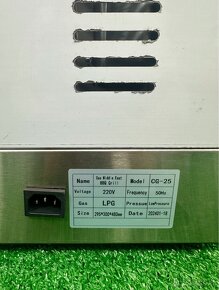 Nový Plynový gril na kebab 3000W - 8