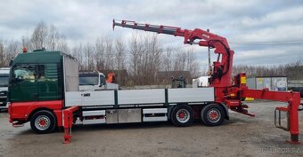 MAN TGX 26.440 - 6x2 - Valník + HR-MKH 541 - 8