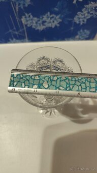 Vintage sklenice Bohemia crystal 6ks - nepoužité - 8