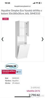 Koupelnová skříňka - 8