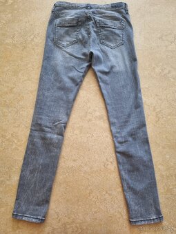 Šedé slim džíny Rich&Royal vel. 27/32 - 8