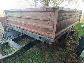 Sklápěcí přívěs traktor, bez SPZ, nosnost 5tun (dvoukolka ) - 8