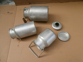 Konvička hliníková starší 3 kusy za 400 kč včetně pošty - 8