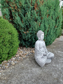 Buddha velky z betonu - Novy - vyska 60 cm - 8