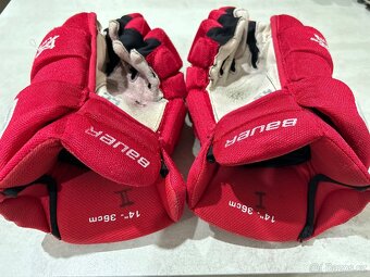 ✅ RUKAVICE - BAUER VAPOR 1X PRO LITE_RED - č. 14 - SENIOR ✅ - 8