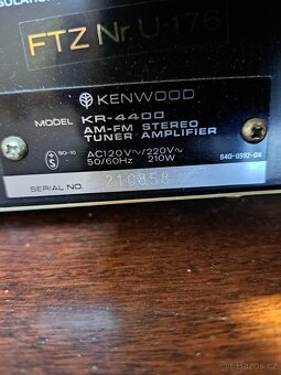 Receiver Kenwood KR-4400 krásný kousek - 8