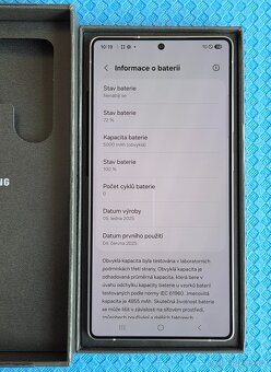 Samsung Galaxy S25 Ultra 256GB Silverblue ROZBALENO - 8