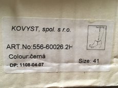 Zimní černé kožené kozačky vel. 41 - 8