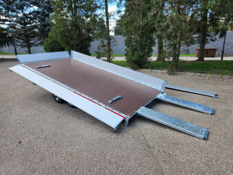 Sklopka Temared, ALU bočnice, 406x204cm, 2700kg, nájezdy - 8