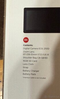Fotoaparát Canon EOS 250D - 8