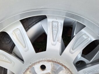 alu kola 5x112 R17 originál Škoda nové pneu 205/50/17 - 8