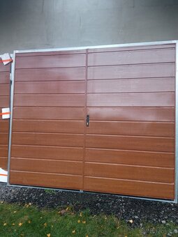 Dvoukřídlé garážová vrata 2,4x2m - 8