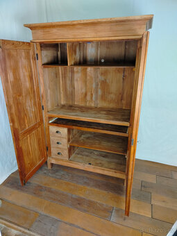 Velká skříň - TEAK - pracovní skříň - 8