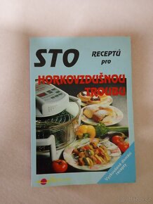 vintage horkovzdušná trouba+ recepty,víčka 480kusů,otvírače - 8