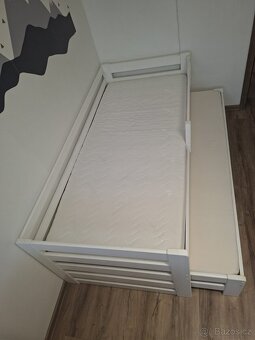Postel 90x200 SENSO s přistýlkou a 2 zasuvkami - 8