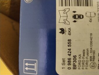 Prodám brzdové destičky Ford Fusion - 8