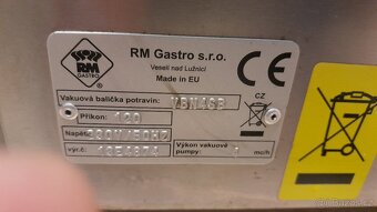 Vakuová balička RM Gastro VBN4SB - 8