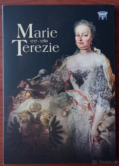 Exkluzivní medaile Marie Terezie luxus.sběr.sada - 8