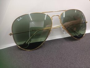 Sluneční brýle Ray Ban G-15 green, pouzdro, krabička,zánovní - 8