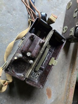 polní telefon ČSLA TP-25 (2ks) - 8