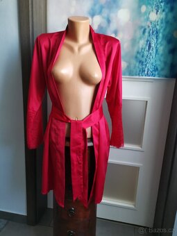 Kimono Satin Rood  Hunkemoller nový župan županek - 8