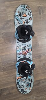 Dětský snowboard 100 cm Burton + boty 29 - 8