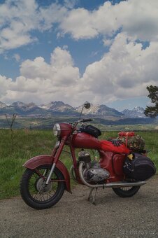 Jawa 250 353 kývačka - 8