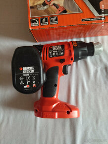 Aku vrtačka Black & Decker. Nová. - 8