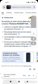 Originální dálkové ovladače TLC, Toshiba a KIVI - 8