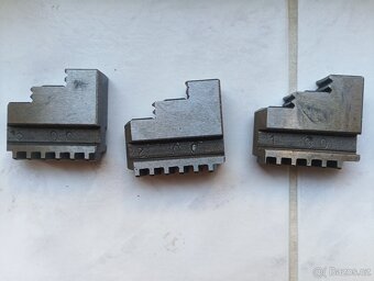 tři čelisti do sklíčidla - NOVÉ - 8