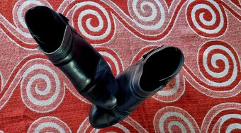 Černé jarní boty - 8