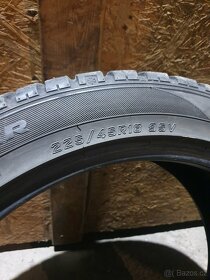 225 45 r 18 vzorek 6mm  R18 225/45 zimní pneu pneumatiky - 8