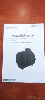 Podzemní nádrž/barel na dešťovou vodu - 8