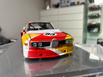 ART CAR Alexander Calder BMW 3.0CSL 1975 1:18 - 8