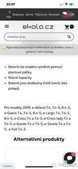 Prodam baterii + nabijecku na elektrokola ,630wh - 8