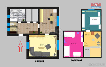 Prodej rodinného domu, 60 m², Dolní Město - 8