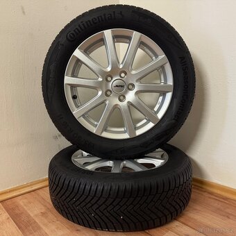 VW / ŠKODA 5x100 R16 ET45+CELOROČNÍ 195/60R16 7,5m - 8