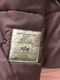Bunda Alpha Industries N3B, hnědá, vel.XXXL - 8
