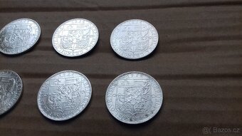 Stříbrné ČSR koruny 50x 10 Kčs a 8x 20 Kčs Ag 700/1000 - 8