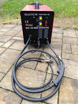 Svářečka CO2, MIG / MMA, Magnum profi MIG 180. - 8