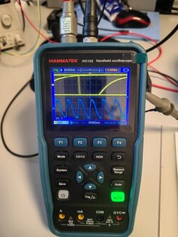 Hanmatek HO102 dvoukanálový osciloskop 100 MHz - 8