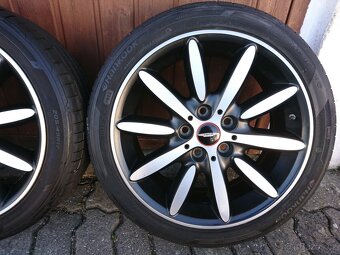 Mini 17" originální letní alu kola Hankook 205/45/17 5x112 - 8