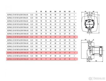 Grundfos Alpha 2L, 25-40 180 - 8